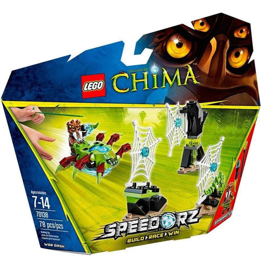 LEGO [Legends of Chima] - Web Dash Building Set - Speedorz Series (70138)