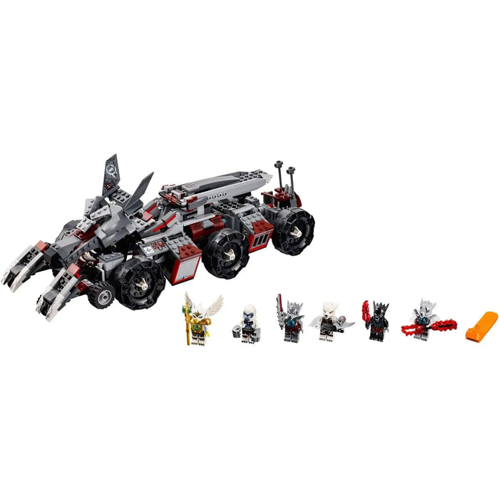 LEGO [Legends of Chima] - Worriz's Combat Lair Building Set - The Power of the CHI Series (70009)