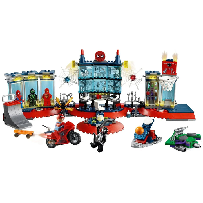LEGO [Marvel Super Heroes] - Attack on the Spider Lair Building Set - Spider-Man Series (76175)