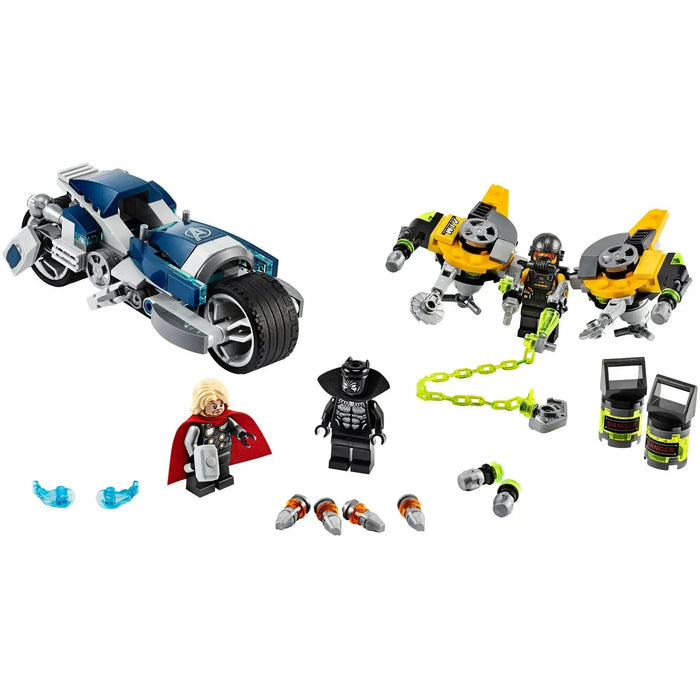 LEGO [Marvel Super Heroes] - Avengers Speeder Bike Attack Building Set - Avengers Series (76142)