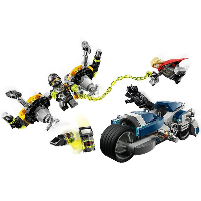 LEGO [Marvel Super Heroes] - Avengers Speeder Bike Attack Building Set - Avengers Series (76142)