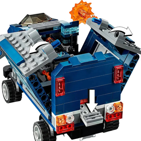 LEGO [Marvel Super Heroes] - Avengers Truck Take-down Building Set - Avengers Series (76143)