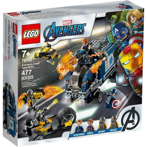 LEGO [Marvel Super Heroes] - Avengers Truck Take-down Building Set - Avengers Series (76143)