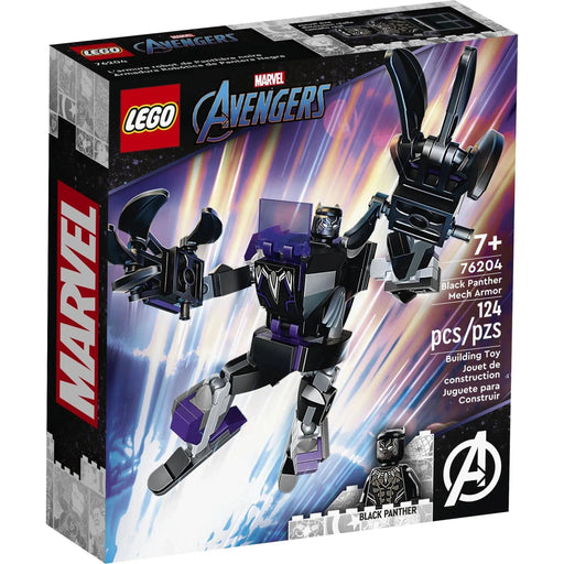 LEGO [Marvel Super Heroes] - Black Panther Mech Armor Building Set - Avengers Series (76204)