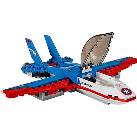 LEGO [Marvel Super Heroes] - Captain America Jet Pursuit Building Set - Avengers Series (76076)