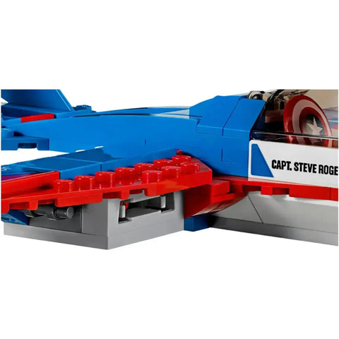 LEGO [Marvel Super Heroes] - Captain America Jet Pursuit Building Set - Avengers Series (76076)