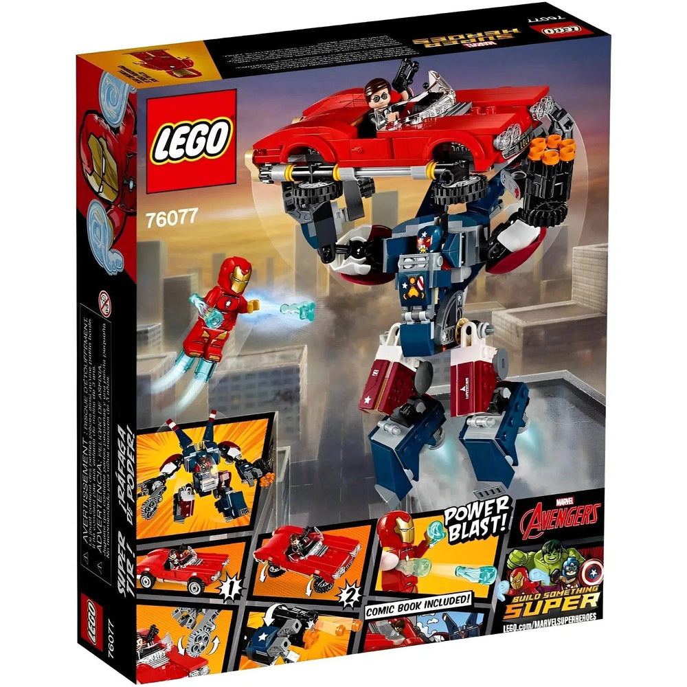 LEGO [Marvel Super Heroes] - Iron Man: Detroit Steel Strikes Building Set - Avengers Series (76077)