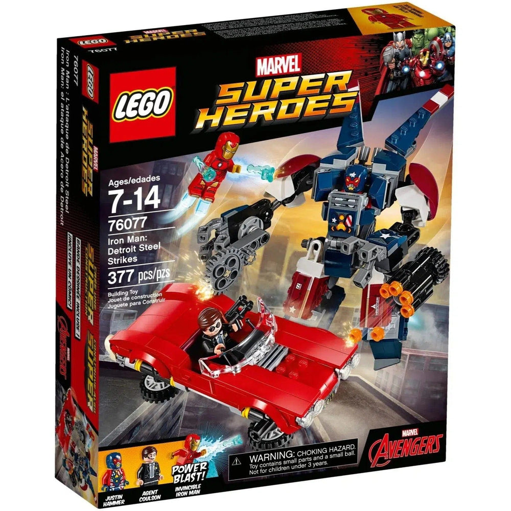 LEGO [Marvel Super Heroes] - Iron Man: Detroit Steel Strikes Building Set - Avengers Series (76077)