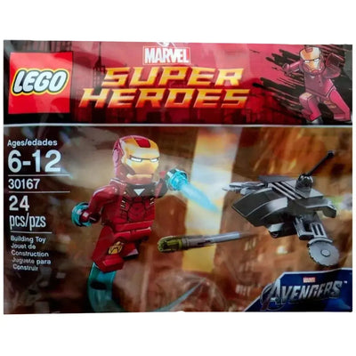 LEGO [Marvel Super Heroes] - Iron Man vs. Fighting Drone Building Set - The Avengers Series (30167)