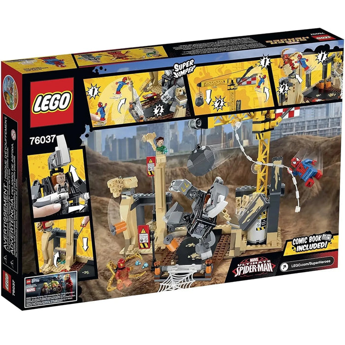 LEGO [Marvel Super Heroes] - Rhino and Sandman Super Villain Team-up Building Set - Ultimate Spider-Man Series (76037)