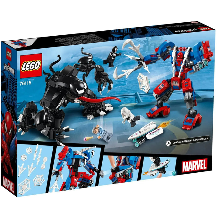 LEGO [Marvel Super Heroes] - Spider Mech vs. Venom Building Set - Spider-Man Series (76115)