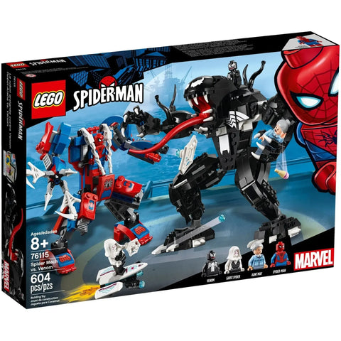 LEGO [Marvel Super Heroes] - Spider Mech vs. Venom Building Set - Spider-Man Series (76115) - Image 1