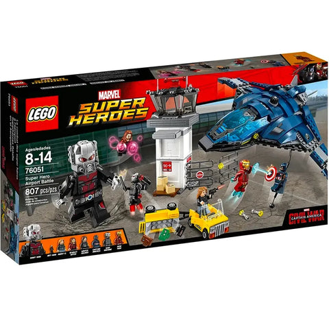 LEGO Marvel: Super Hero Airport Battle Set (76051) Civil War — Poggers