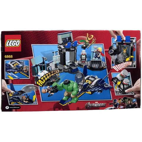 LEGO [Master Builder Academy] - Hulk's Helicarrier Breakout Building Set - The Avengers Series (6868)