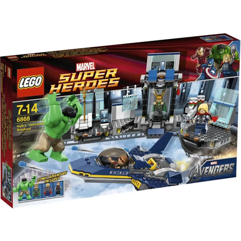 LEGO [Master Builder Academy] - Hulk's Helicarrier Breakout Building Set - The Avengers Series (6868)