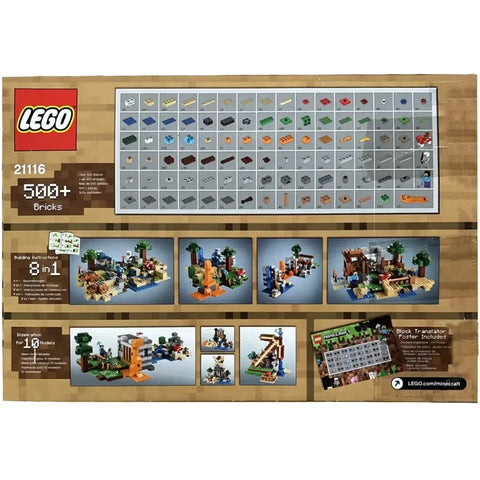 LEGO [Minecraft] - Crafting Box Building Set - Minifig-scale Series (21116)