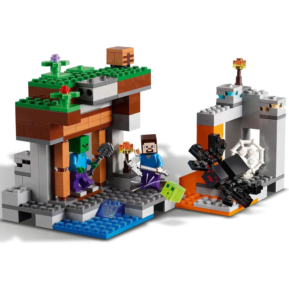 LEGO [Minecraft] - The 'Abandoned' Mine Building Set - Minifig-scale Series (21166)