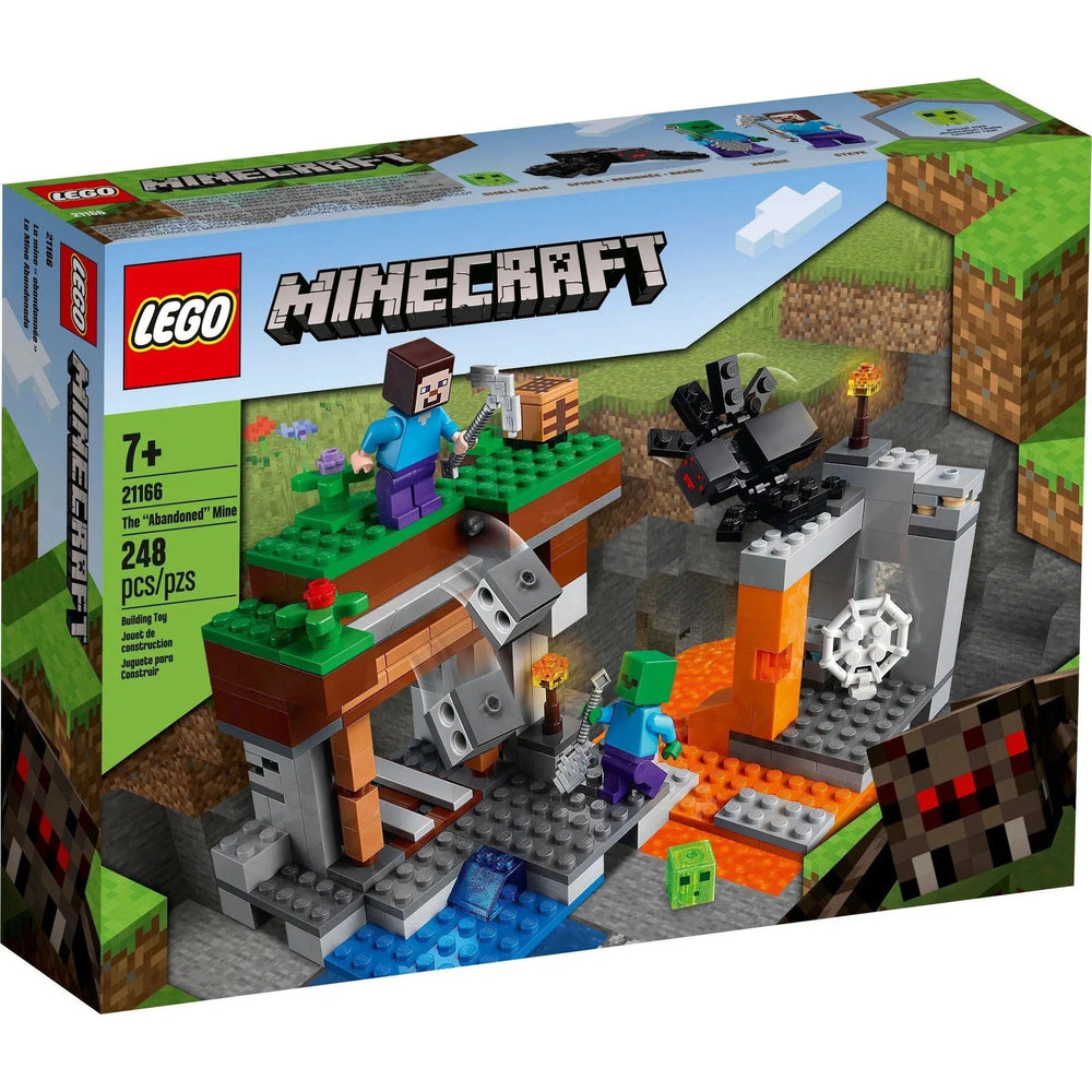 LEGO [Minecraft] - The 'Abandoned' Mine Building Set - Minifig-scale Series (21166)