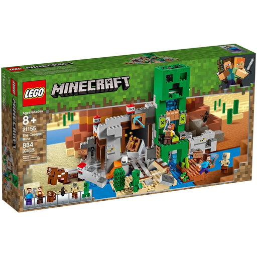 LEGO [Minecraft] - The Creeper Mine Building Set - Minifig-scale Series (21155)