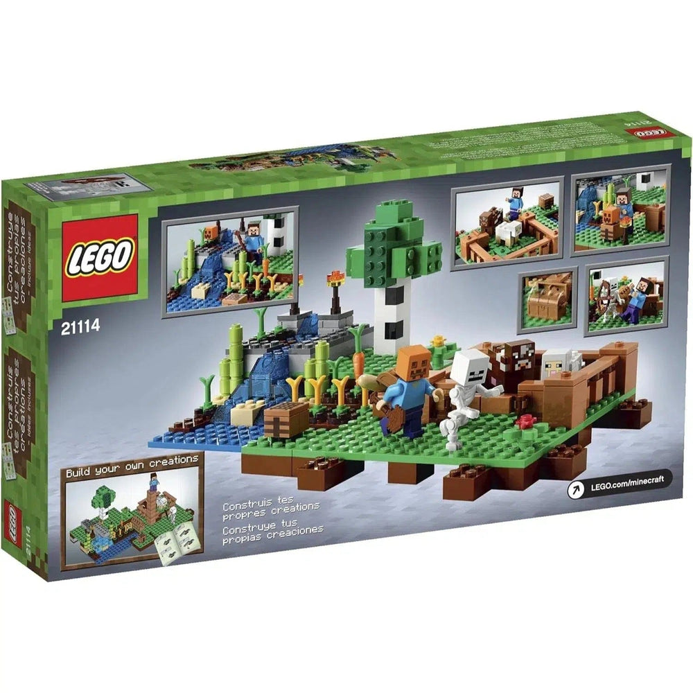 LEGO [Minecraft] - The Farm Building Set - Minifig-scale Series (21114)