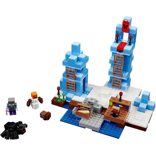 LEGO [Minecraft] - The Ice Spikes Building Set - Minifig-scale Series (21131)