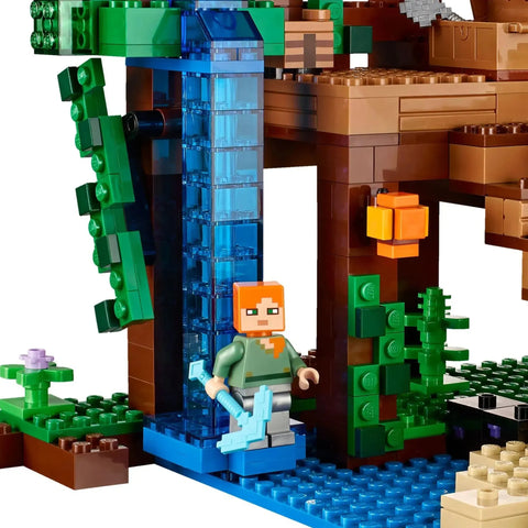 LEGO [Minecraft] - The Jungle Tree House Building Set - Minifig-scale Series (21125) - Image 10