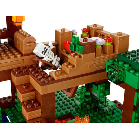 LEGO [Minecraft] - The Jungle Tree House Building Set - Minifig-scale Series (21125) - Image 11