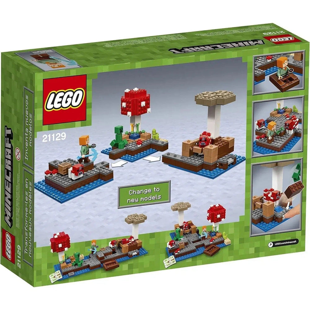 LEGO [Minecraft] - The Mushroom Island Building Set - Minifig-scale Series (21129)