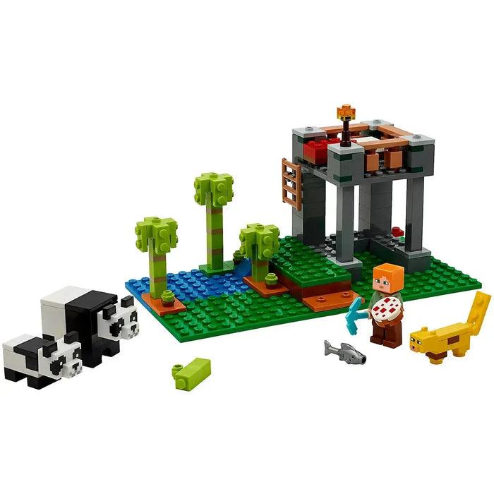 LEGO [Minecraft] - The Panda Nursery Building Set - Minifig-scale Series (21158)