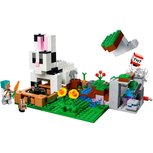 LEGO [Minecraft] - The Rabbit Ranch Building Set - Minifig-scale Series (21181)
