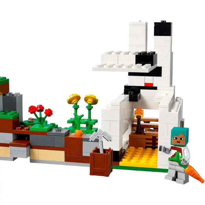 LEGO [Minecraft] - The Rabbit Ranch Building Set - Minifig-scale Series (21181)
