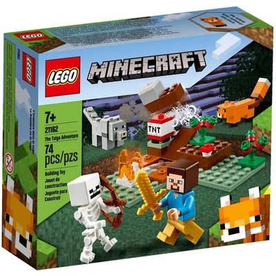 LEGO [Minecraft] - The Taiga Adventure Building Set - Minifig-scale Series (21162)