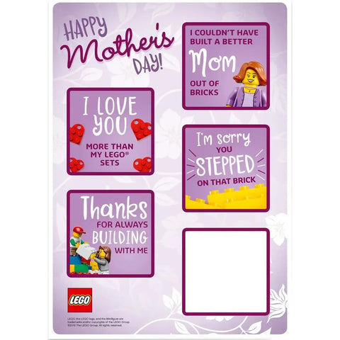 LEGO [Miscellaneous] - Buildable Mothers' Day Card Building Set (5005878)