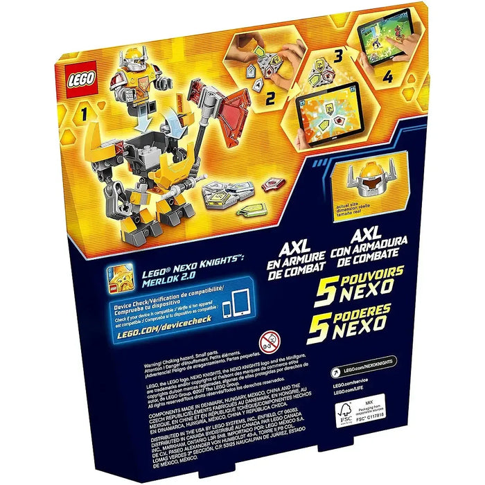 LEGO [Nexo Knights] - Battle Suit Axl Building Set - Battle Suits Series (70365)