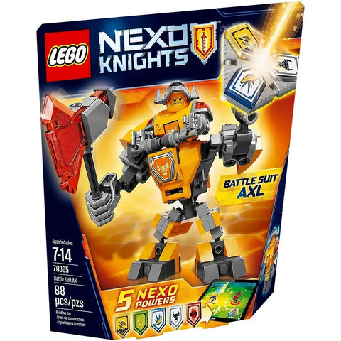 LEGO [Nexo Knights] - Battle Suit Axl Building Set - Battle Suits Series (70365)
