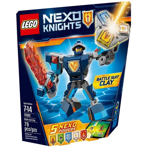 LEGO [Nexo Knights] - Battle Suit Clay Building Set - Battle Suits Series (70362)