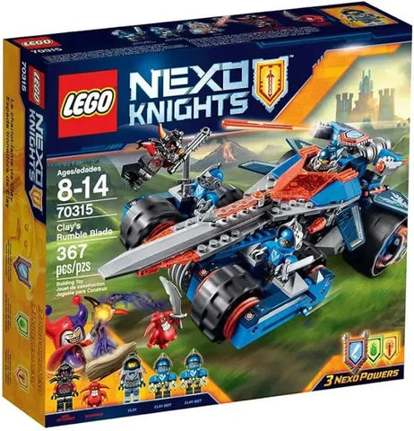 LEGO Nexo Knights - Clay's Rumble Blade Building Set (367 Pieces) | 6132508 - Image 6