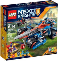 LEGO Nexo Knights - Clay's Rumble Blade Building Set (367 Pieces) | 6132508