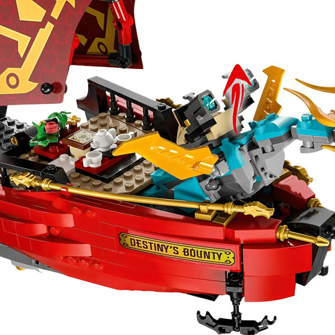 LEGO [Ninjago] - Destiny's Bounty - Race Against Time Building Set - Dragons Rising Season 1 Series (71797)