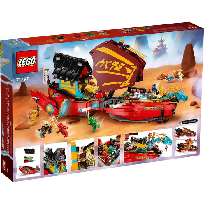 LEGO [Ninjago] - Destiny's Bounty - Race Against Time Building Set - Dragons Rising Season 1 Series (71797)