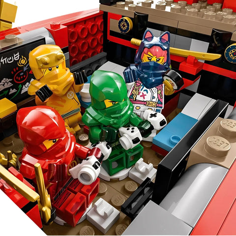 LEGO [Ninjago] - Destiny's Bounty - Race Against Time Building Set - Dragons Rising Season 1 Series (71797)