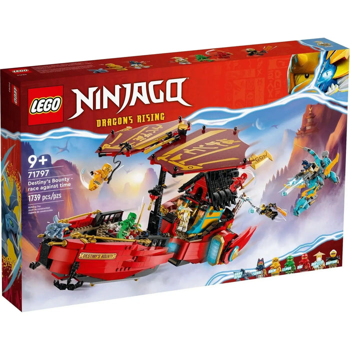 LEGO [Ninjago] - Destiny's Bounty - Race Against Time Building Set - Dragons Rising Season 1 Series (71797)