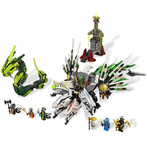 LEGO [Ninjago] - Epic Dragon Battle Building Set - Rise of the Snakes Series (9450)
