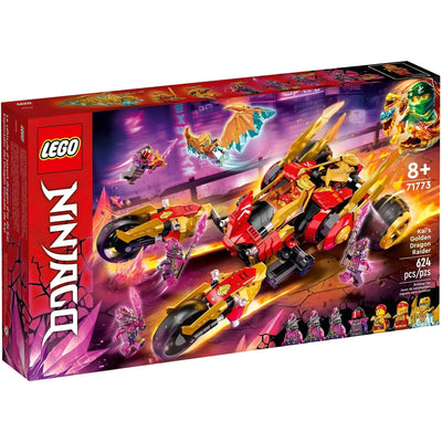 LEGO [Ninjago] - Kai's Golden Dragon Raider Building Set - Crystalized Series (71773)