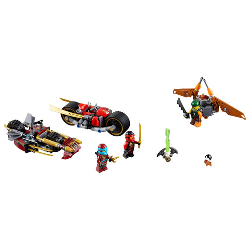 LEGO [Ninjago] - Ninja Bike Chase Building Set - Skybound Series (70600)