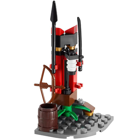 LEGO [Ninjago] - Ninja Training Outpost Building Set - Pilot Season Series (2516) - Image 5