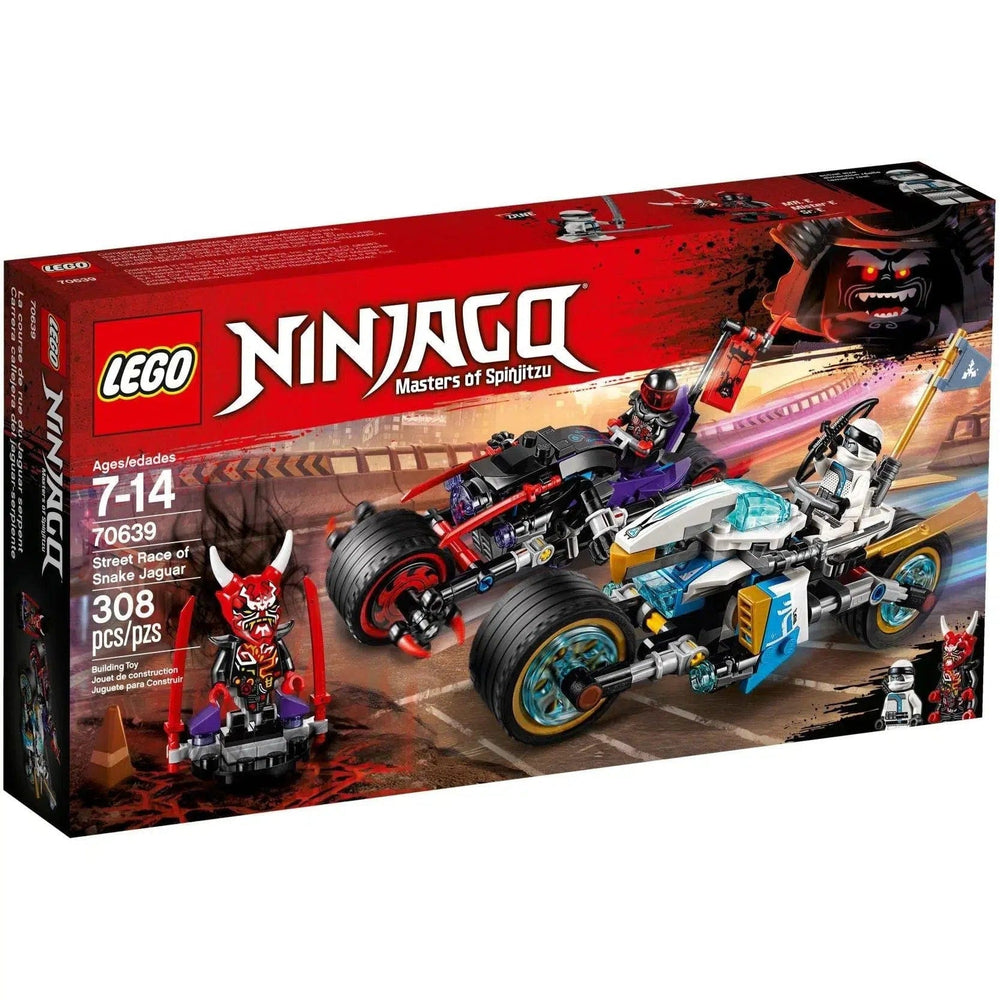 LEGO [Ninjago] - Street Race of Snake Jaguar Building Set - Sons of Garmadon Series (70639)