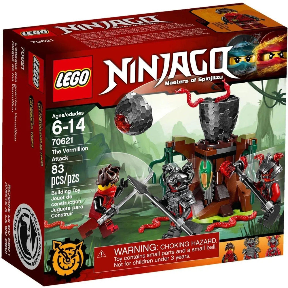 LEGO Ninjago The Vermillion Attack Building Set The Hands of Time Series 70621