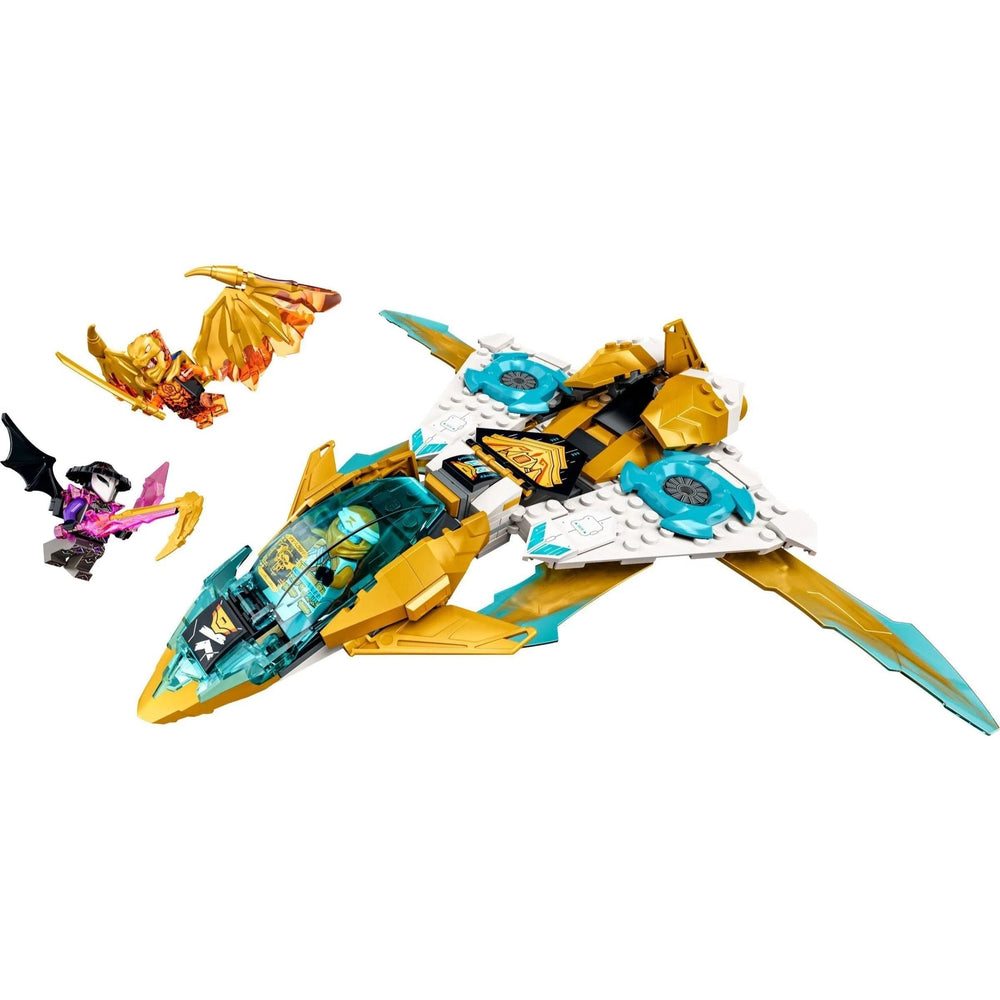 LEGO [Ninjago] - Zane's Golden Dragon Jet Building Set - Crystalized Series (71770)