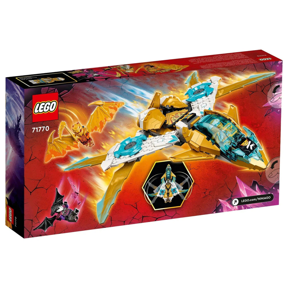 LEGO [Ninjago] - Zane's Golden Dragon Jet Building Set - Crystalized Series (71770)